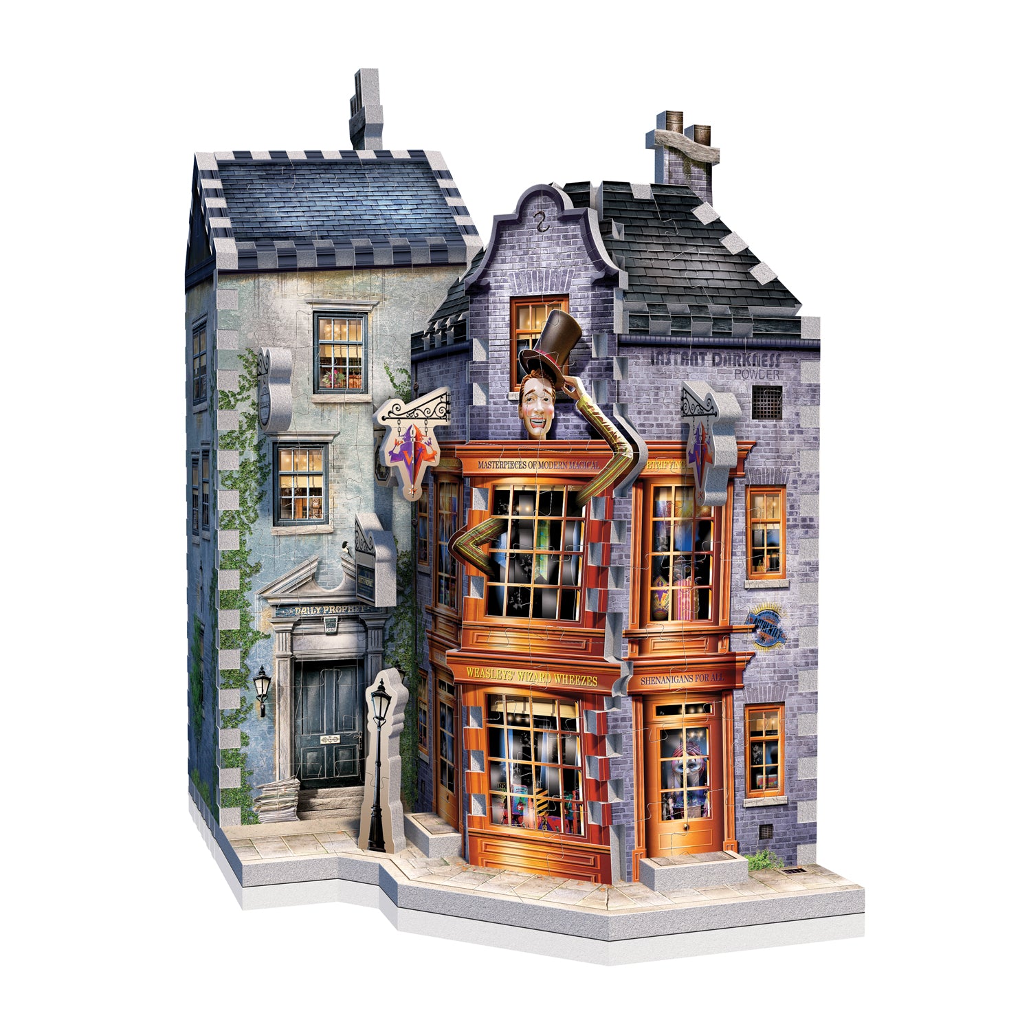 הארי פוטר, קולקציית Diagon Alley™: Weasley's Wizard Wheezes and Daily Prophet™ - פאזל תלת מימד 285 חלקים