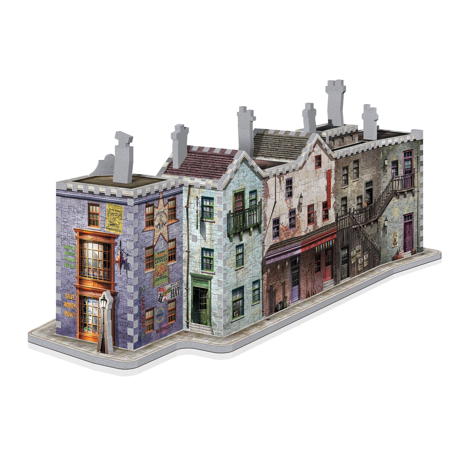 הארי פוטר, קולקציית Diagon Alley™: סמטת דיאגון™ - פאזל תלת מימד 450 חלקים