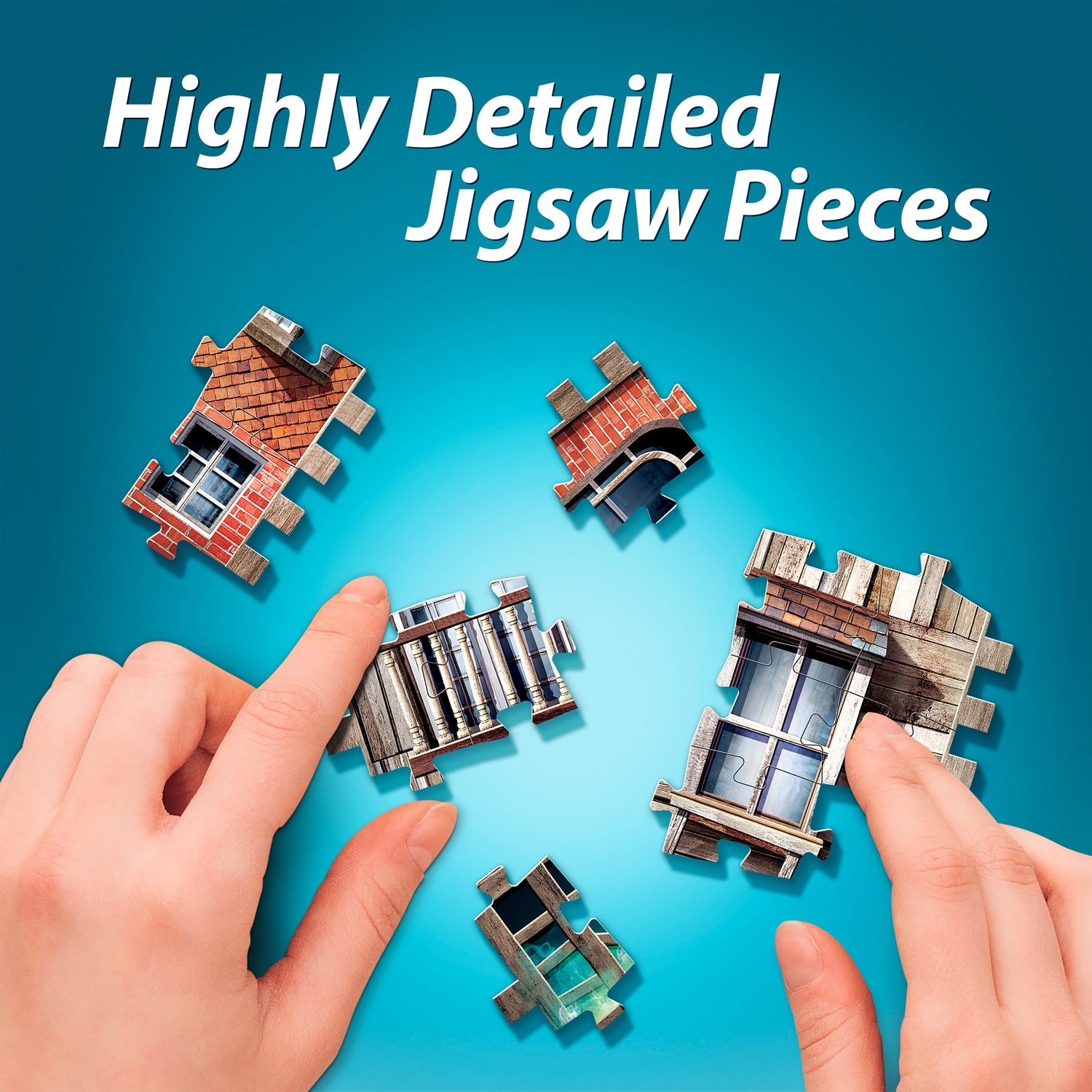 הארי פוטר: הבית של משפחת ווסלי - פאזל תלת מימד 415 חלקים