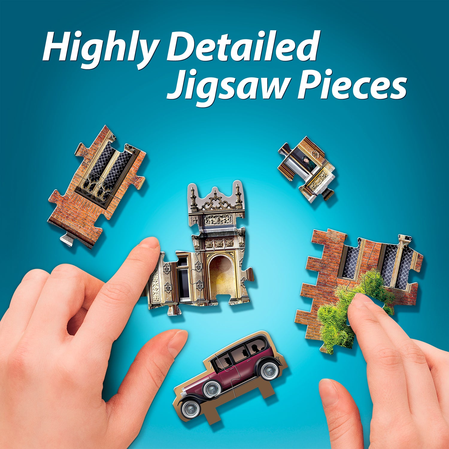 אחוזת דאונטון - פאזל תלת מימד 890 חלקים