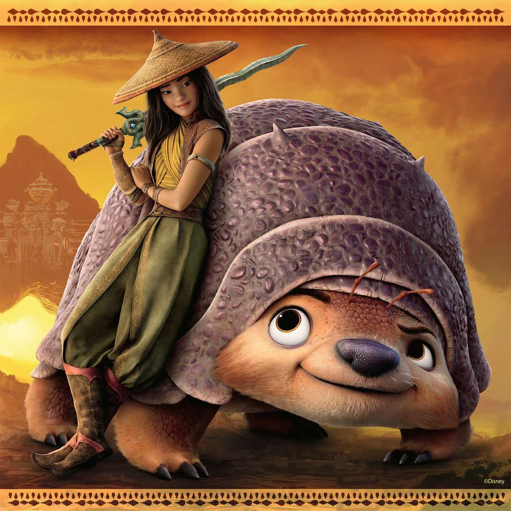 RAYA - 3 פאזלים של 49 חלקים