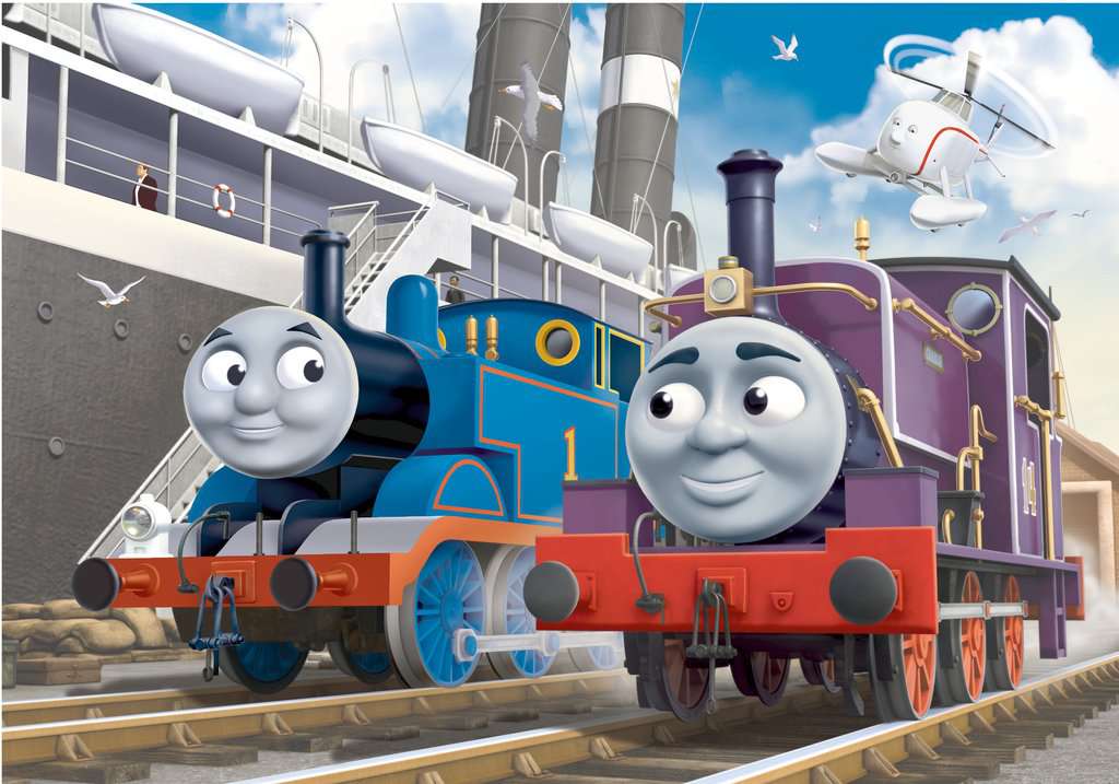 פאזל רצפה 24 חלקים תומס הקטר בקופסא ייחודית!