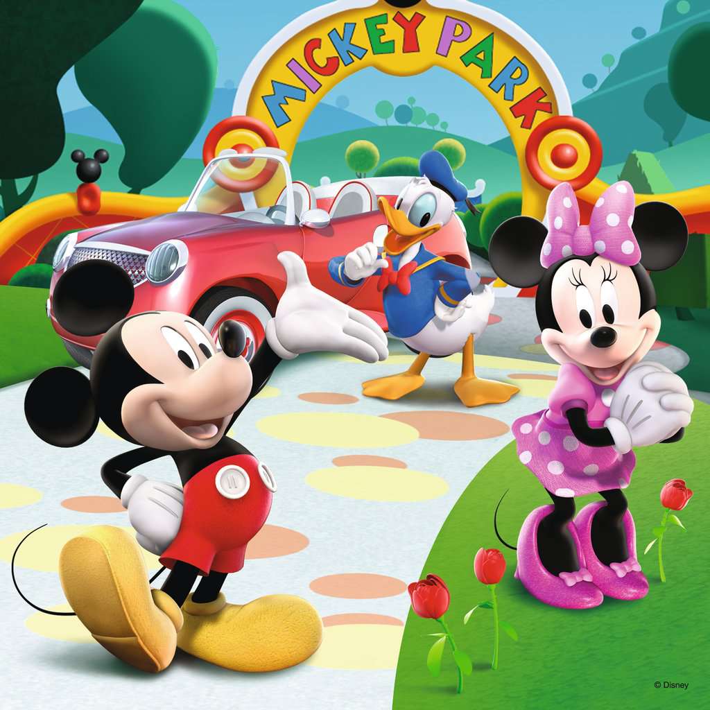 מיקי מאוס קלאב - 3 פאזלים בקופסא: 253649 חלקים