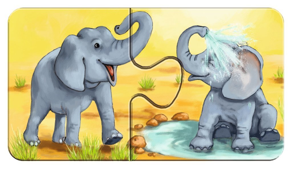 הפאזל הראשון שלי 9 פאז' של 2 חל' - בעלי חיים