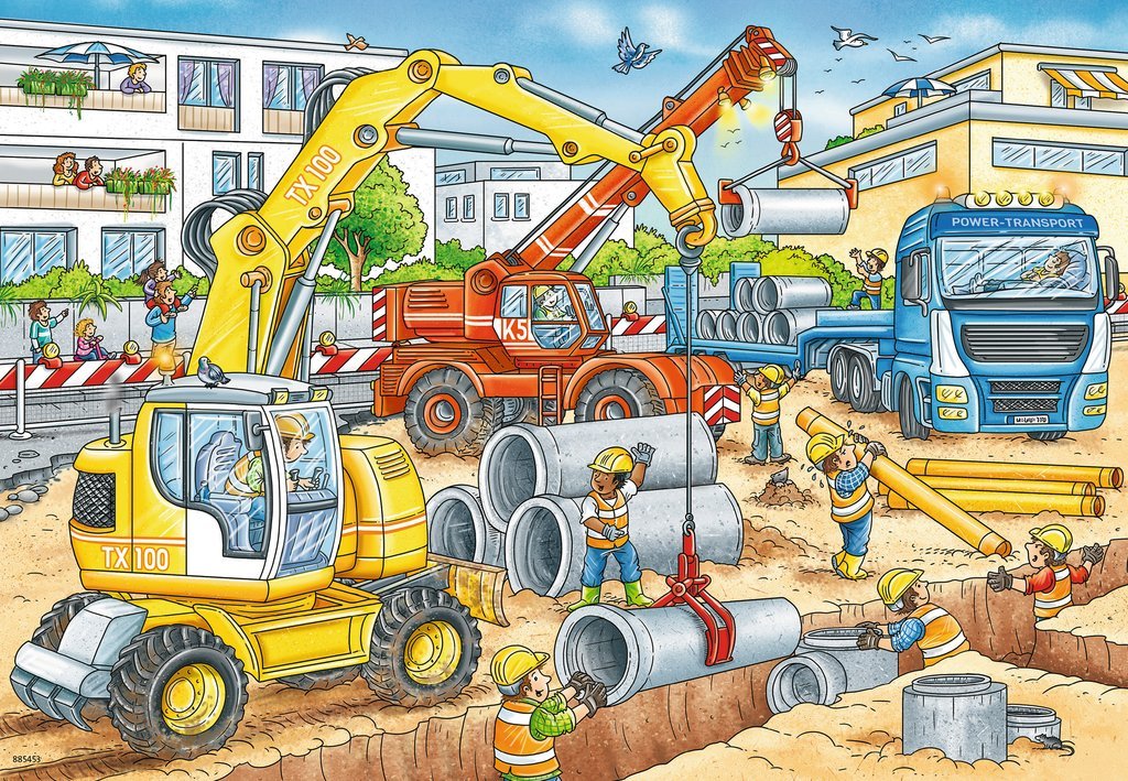 פאזל 2X12 חל' - מכונות עבודה