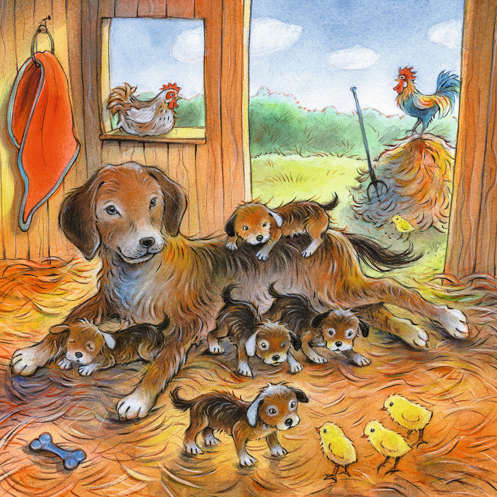 פאזל 3X49 חל' - אמהות וגורים