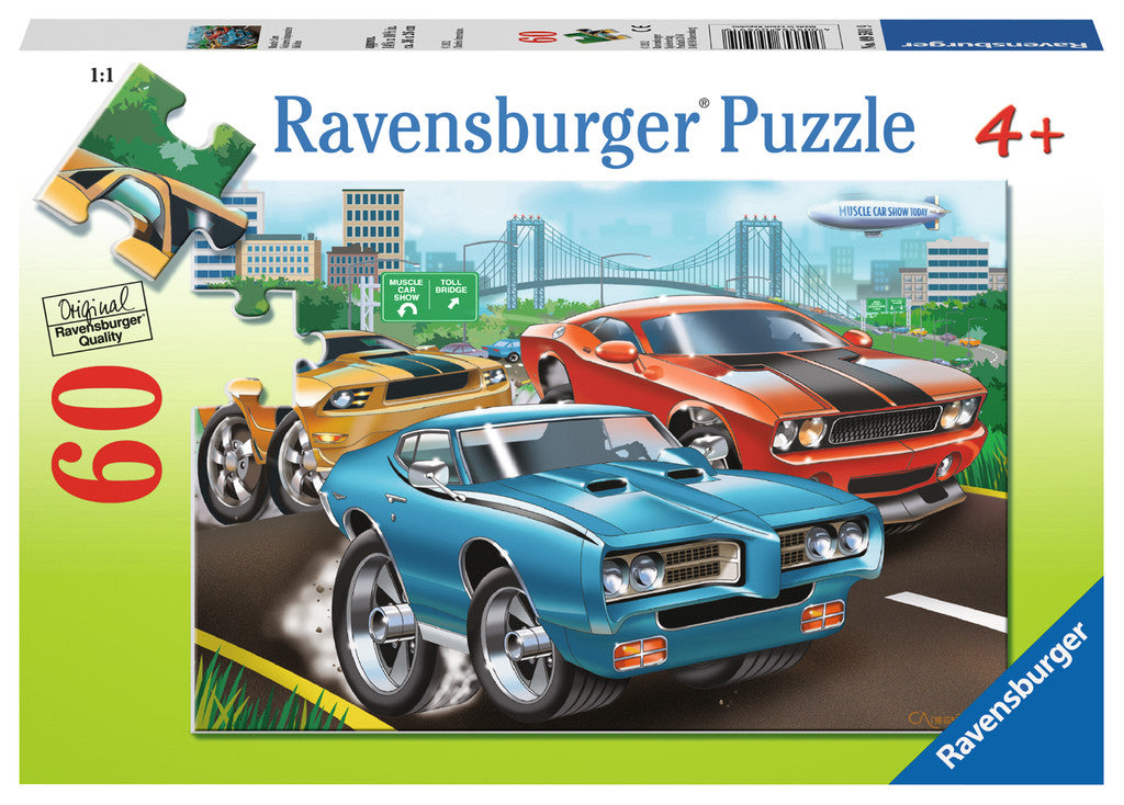 פאזל 60 חל' - מכוניות