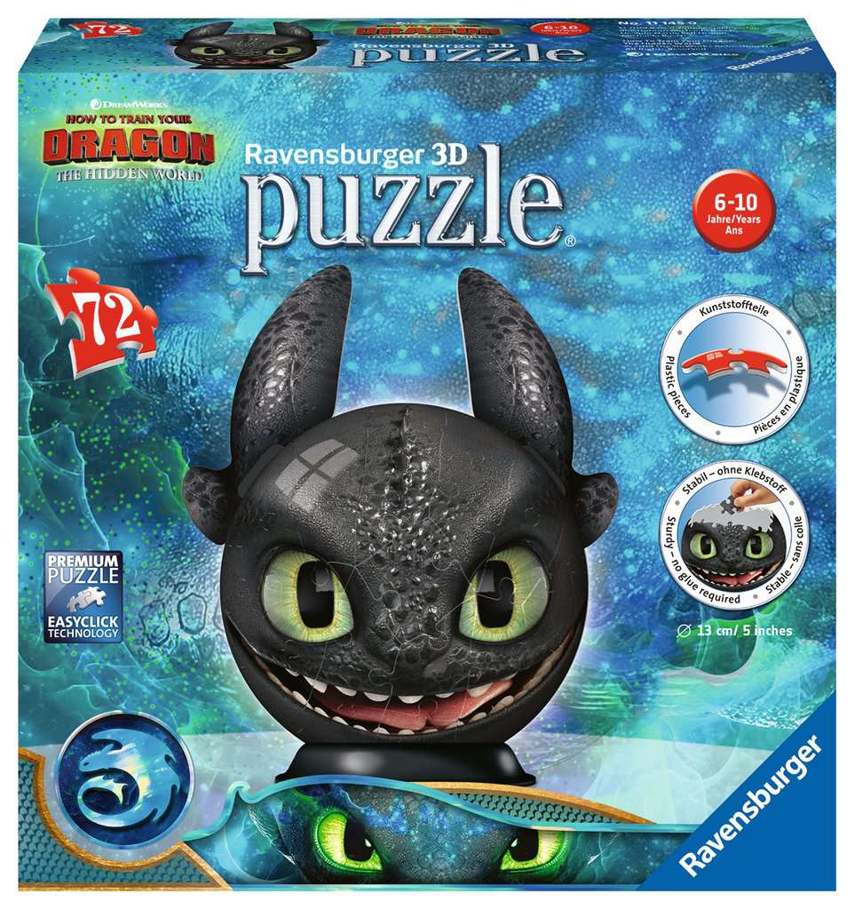 פאזל כדור - הדרקון הראשון שלי: העולם הנסתר