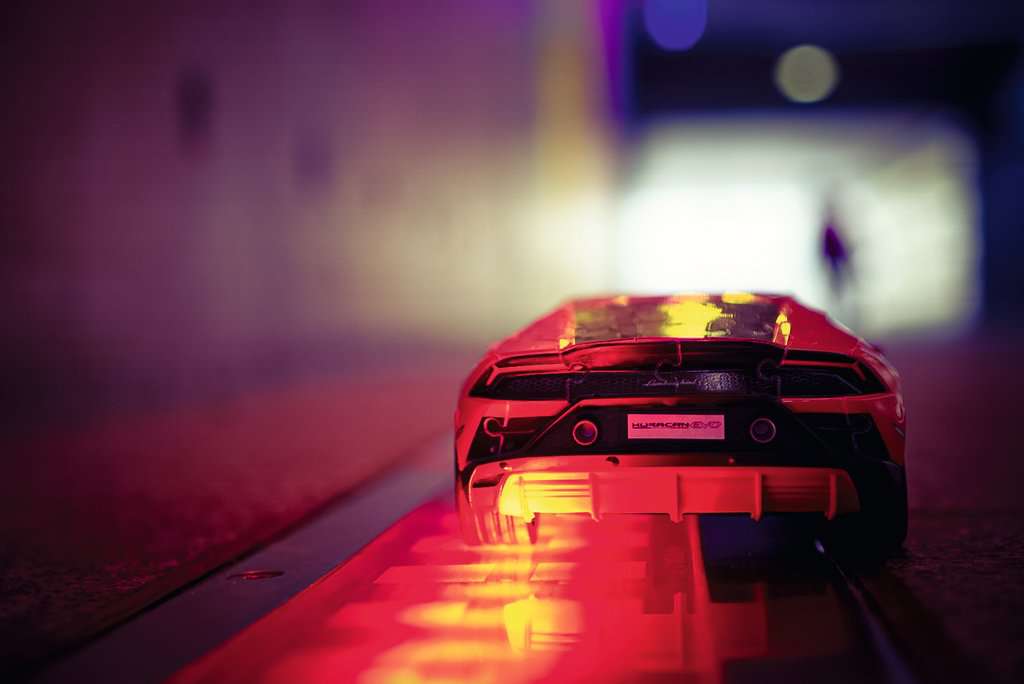 למבורגיני הורקאן (אדומה) - פאזל תלת מימד 108 חלקים RAVENSBURGER