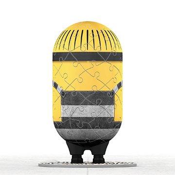 המיניונים, מיניון במדי אסיר - פאזל תלת מימד 54 חלקים RAVENSBURGER