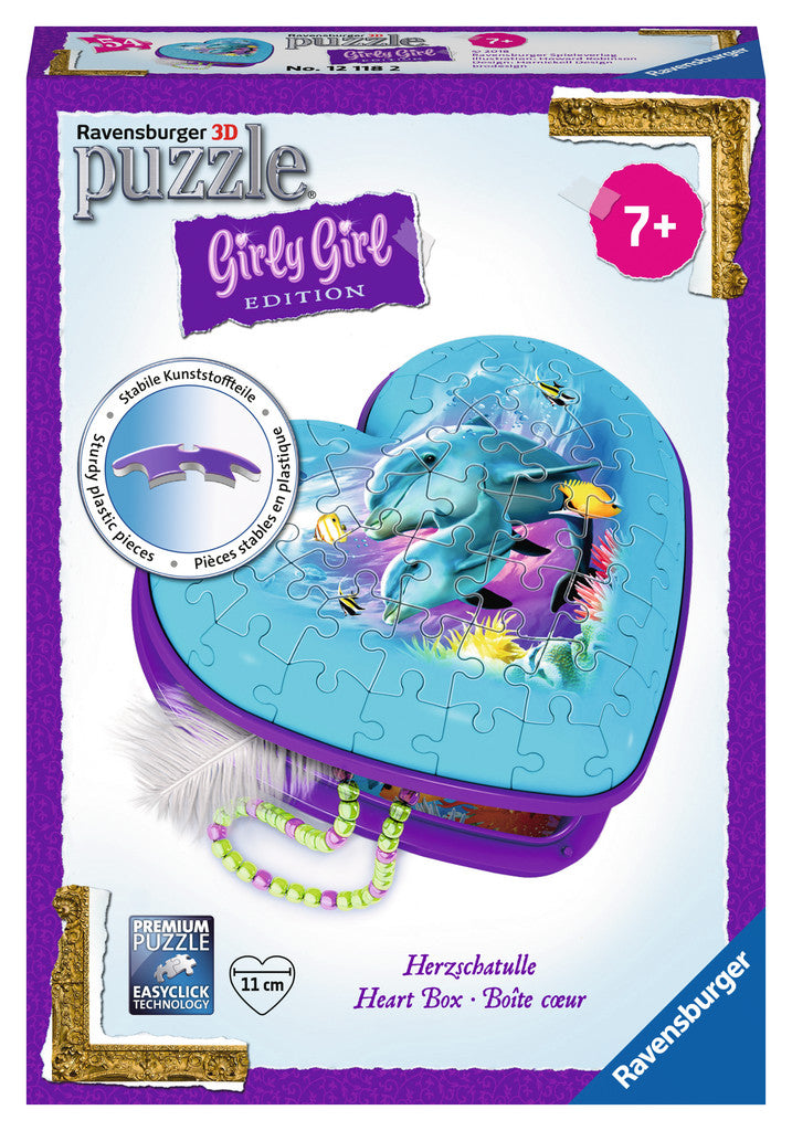 פ' תלת-מימד לב - 54 חל' - מתחת למים