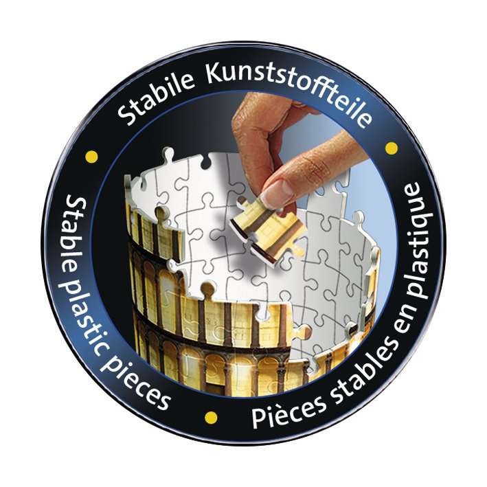 פאזל 3D - מגדל פיזה - כולל תאורת לילה!