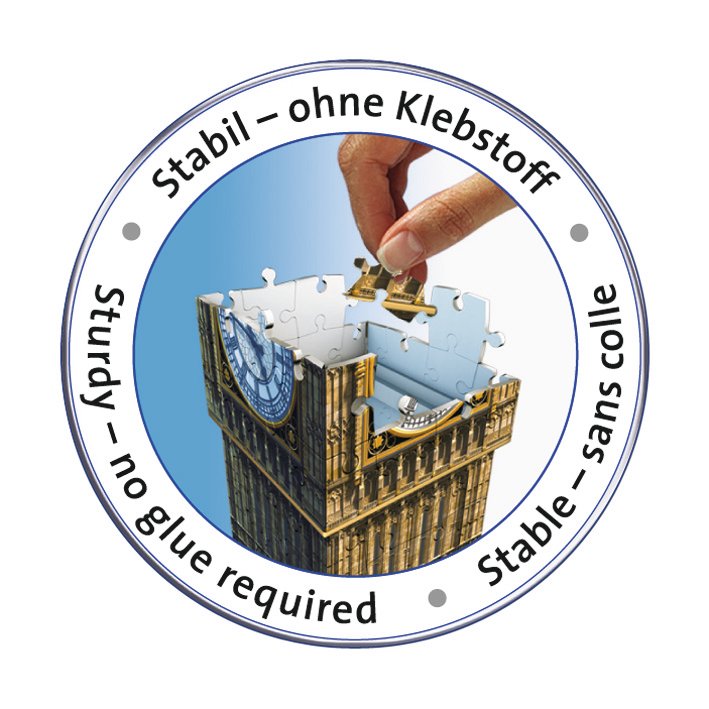 הביג-בן, לונדון - פאזל תלת מימד 216 חלקים RAVENSBURGER