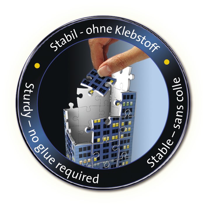 בנין קרייזלר, מנהטן "Night Edition" - פאזל תלת מימד 216 חלקים עם תאורת לילה! RAVENSBURGER