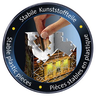 פסל החירות "Night Edition" - פאזל תלת מימד 108 חלקים - עם תאורת לילה! RAVENSBURGER