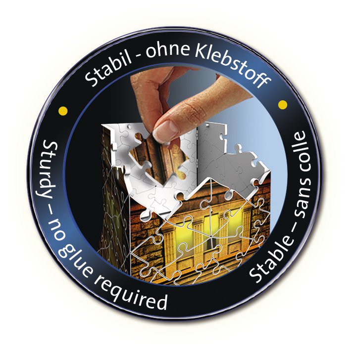 פסל החירות "Night Edition" - פאזל תלת מימד 108 חלקים - עם תאורת לילה! RAVENSBURGER