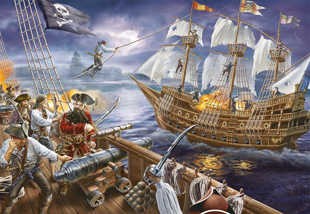 פאזל 200 חל' - מלחמת ספינות פיראטים