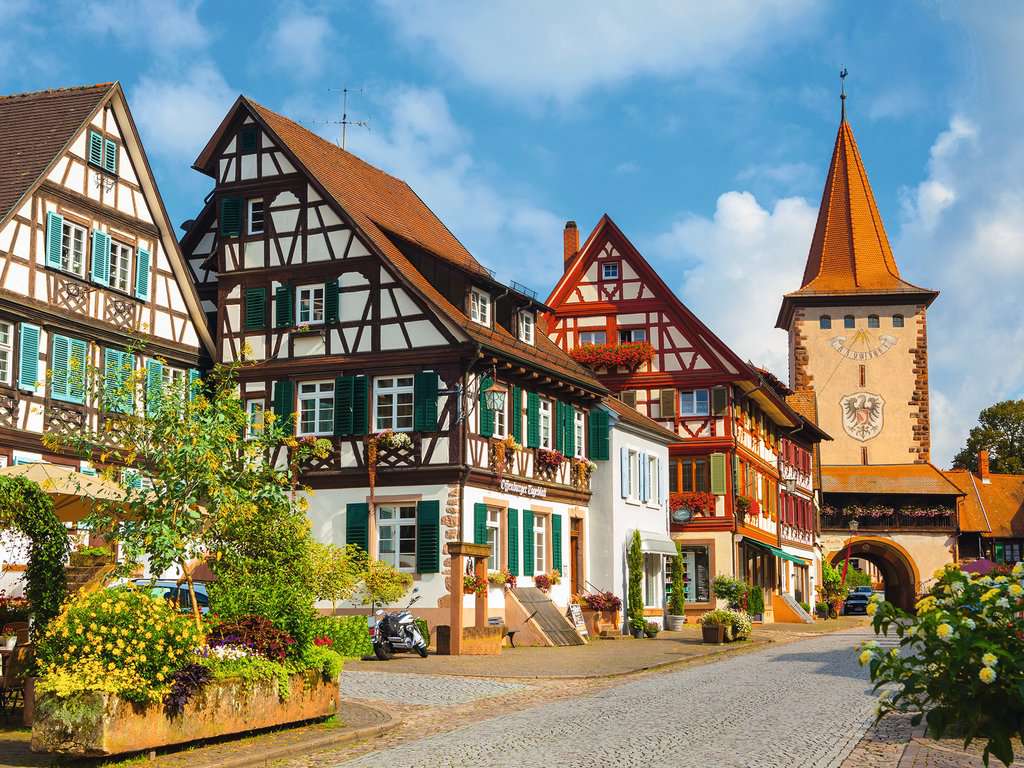 עיירה ציורית, פאזל 500 חלקים XXL