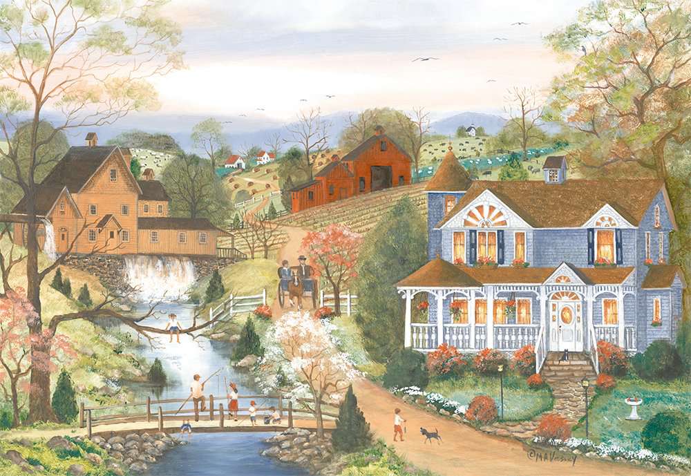 שיעור דייג, פאזל 500 חלקים XXL