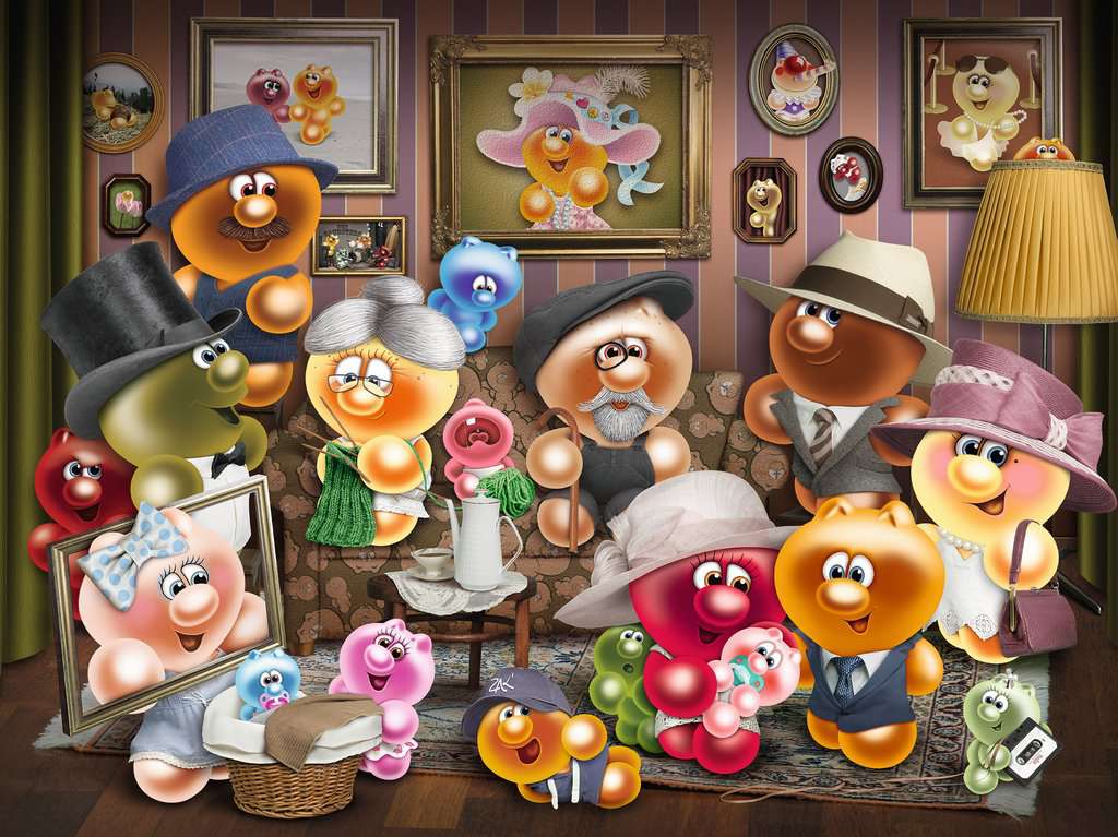 הג׳לינים, דיוקן משפחתי - פאזל 1500 חלקים