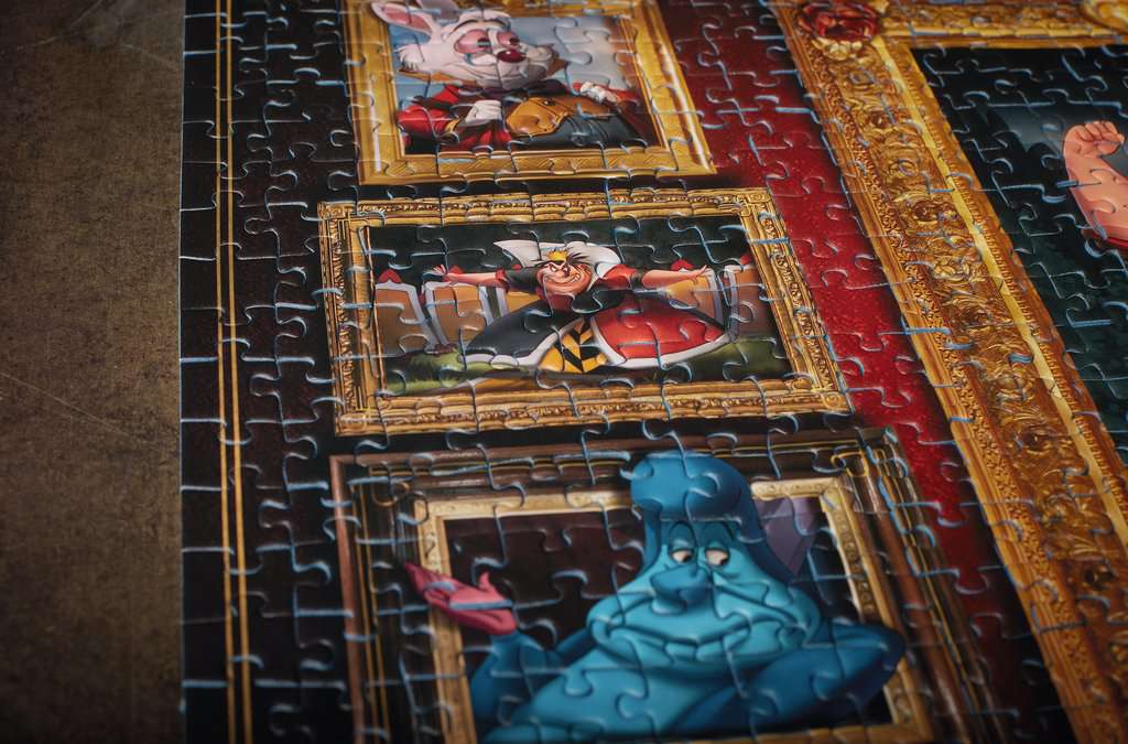 מלכת הלבבות, סדרת ״הנבלים״ של דיסני - פאזל 1000 חלקים