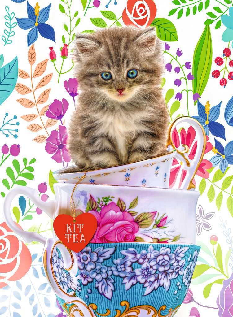 חתלתולה בספלים, פאזל 500 חלקים