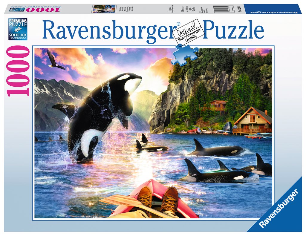 פאזל 1000 חל' - שיט דולפינים