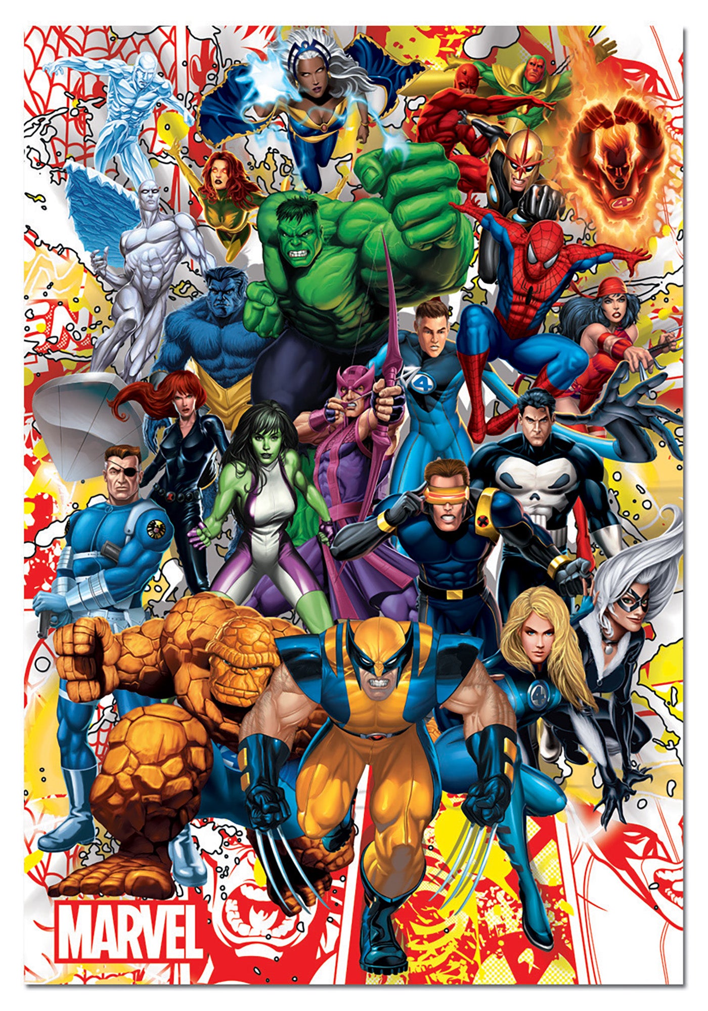 גיבורי העל של מרוול - פאזל 500 חלקים EDUCA