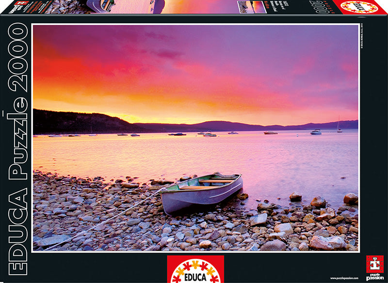 פאזל 2000 חל' - שקיעה בחוף