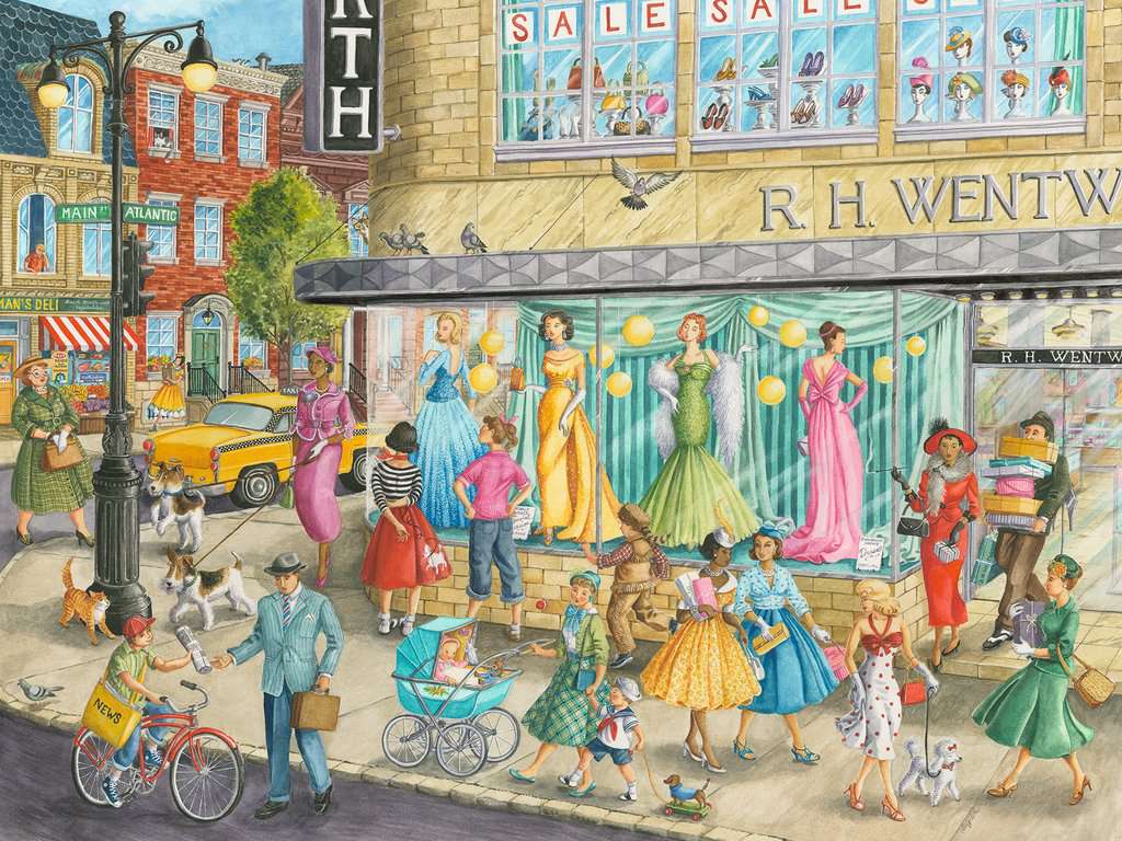 שדרת אופנה, פאזל 1500 חלקים