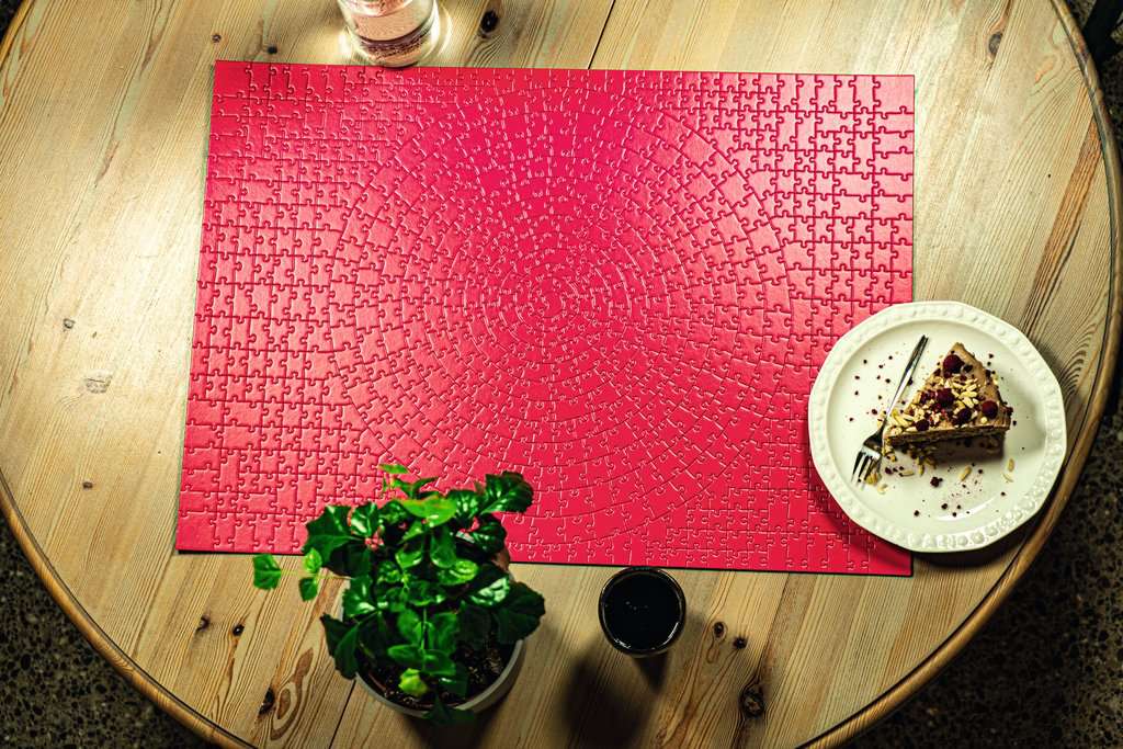 פאזל "קריפט" ורוד, פאזל 631 חלקים