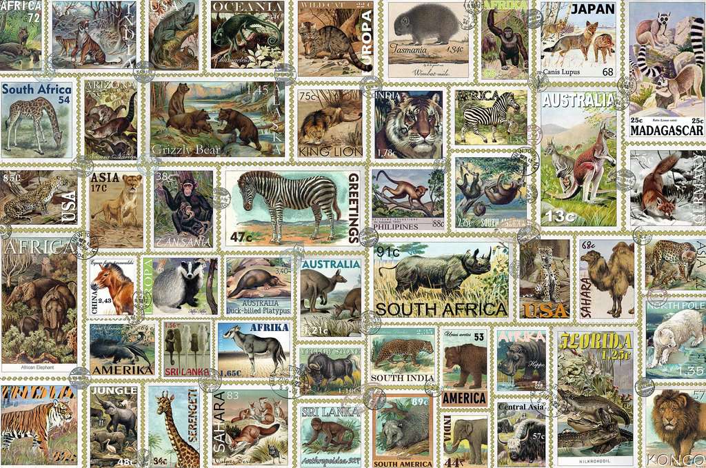 אוסף בולים של בע״ח, פאזל 3000 חלקים