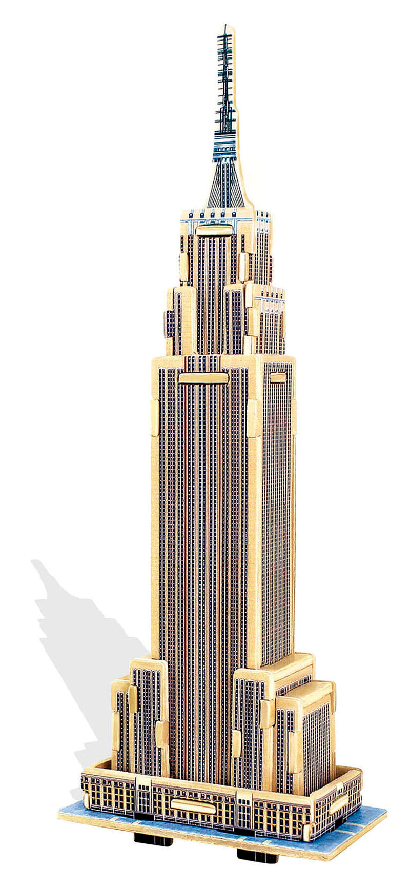 פאזל תלת-מימד מיני - עץ - האמפייר סטייט - 34 חל'