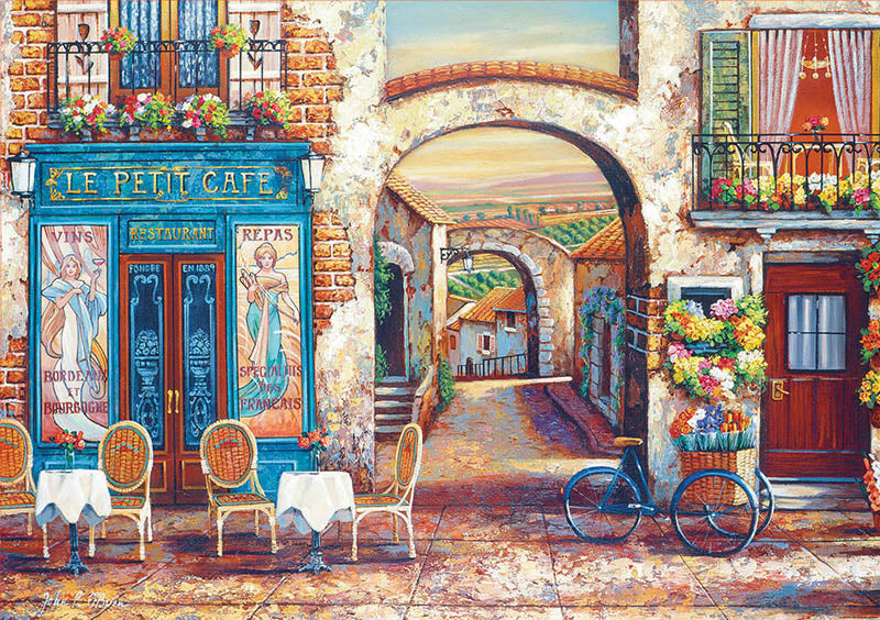 LE PETIT CAFÉ - פאזל 4000 חלקים EDUCA