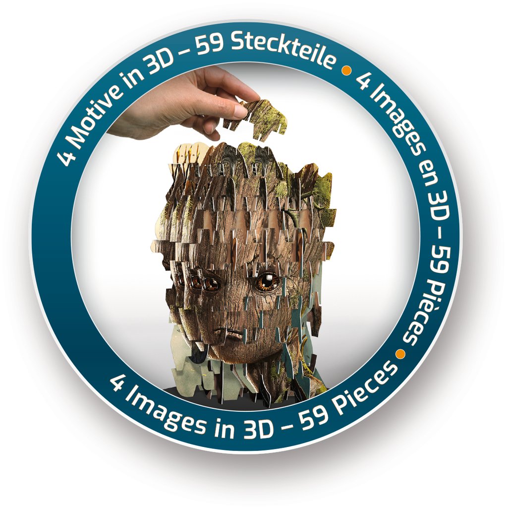 פאזל תלת מימד 4S ויז׳ן - הנוקמים: מלחמת האינסוף