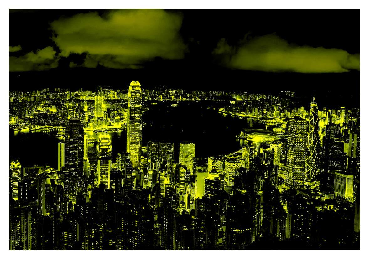 הונג קונג - פאזל 1000 חלקים EDUCA זוהר בחושך מסדרת NEON