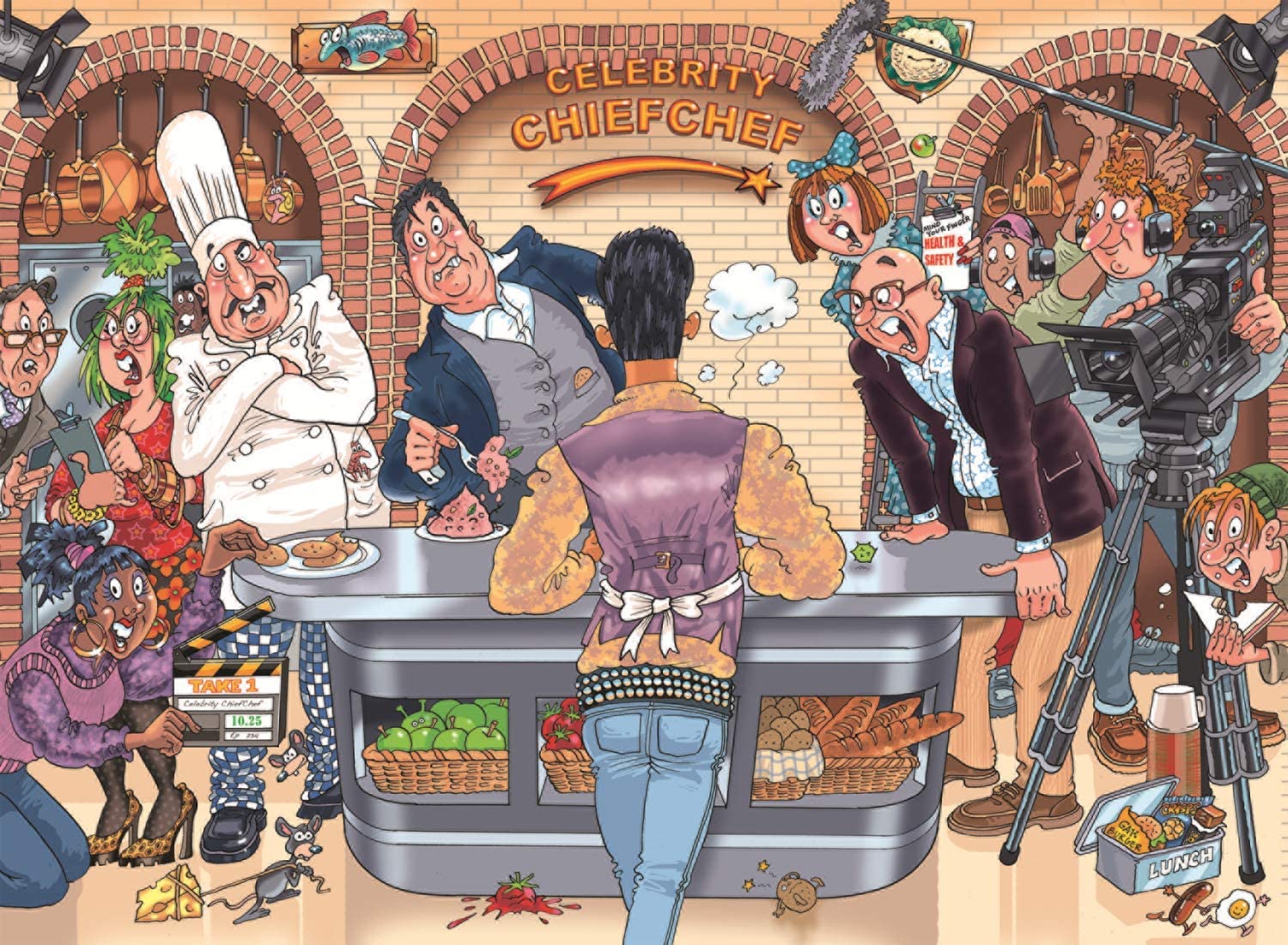 פאזל הפוך! שף הסלבריטאים