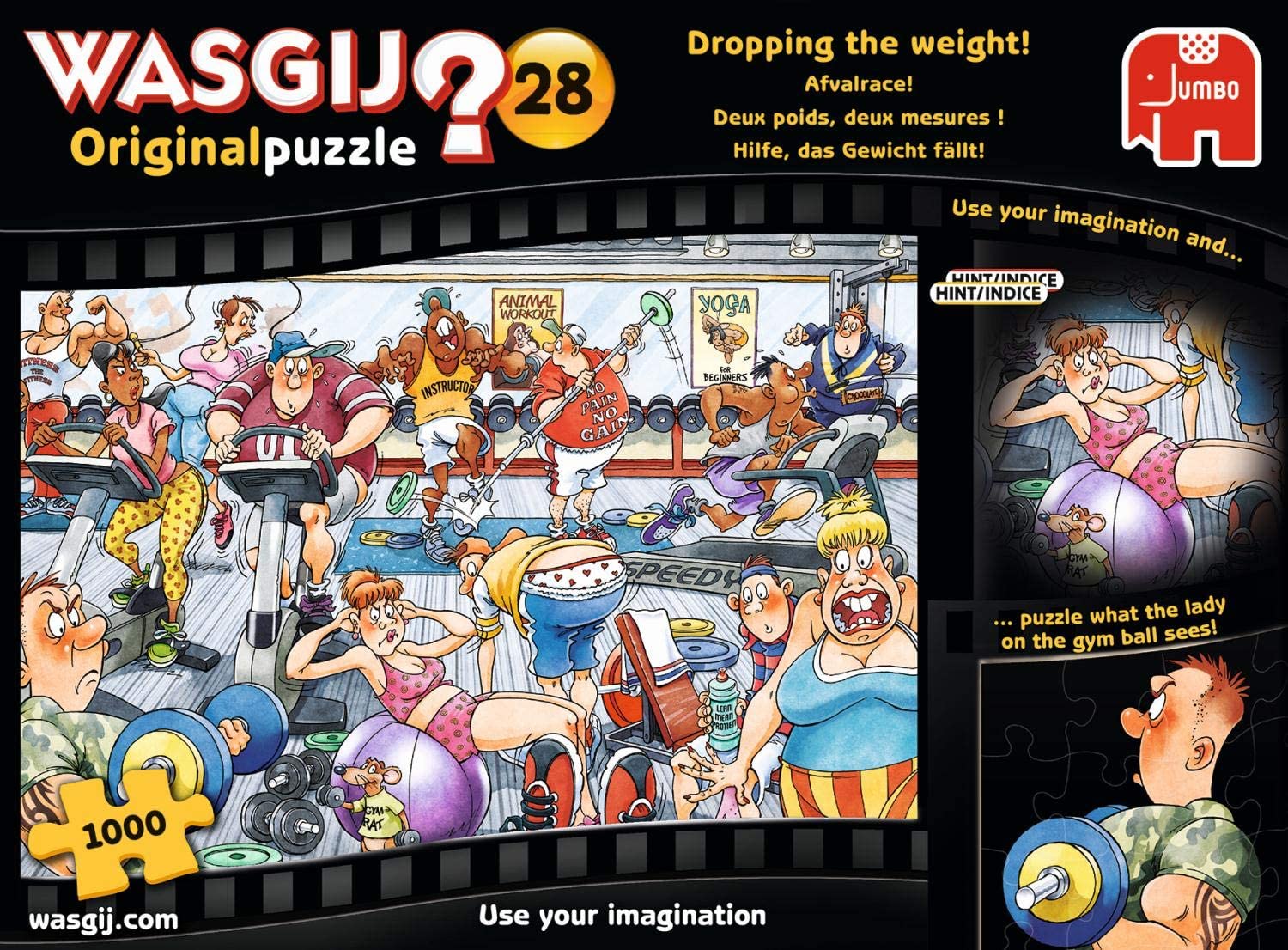 פאזל הפוך! במועדון הכושר