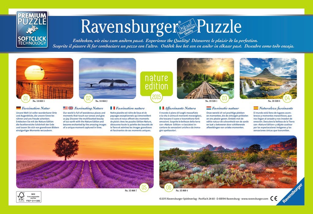 פאזל 1000 חל' - מראה קירקג'ופל