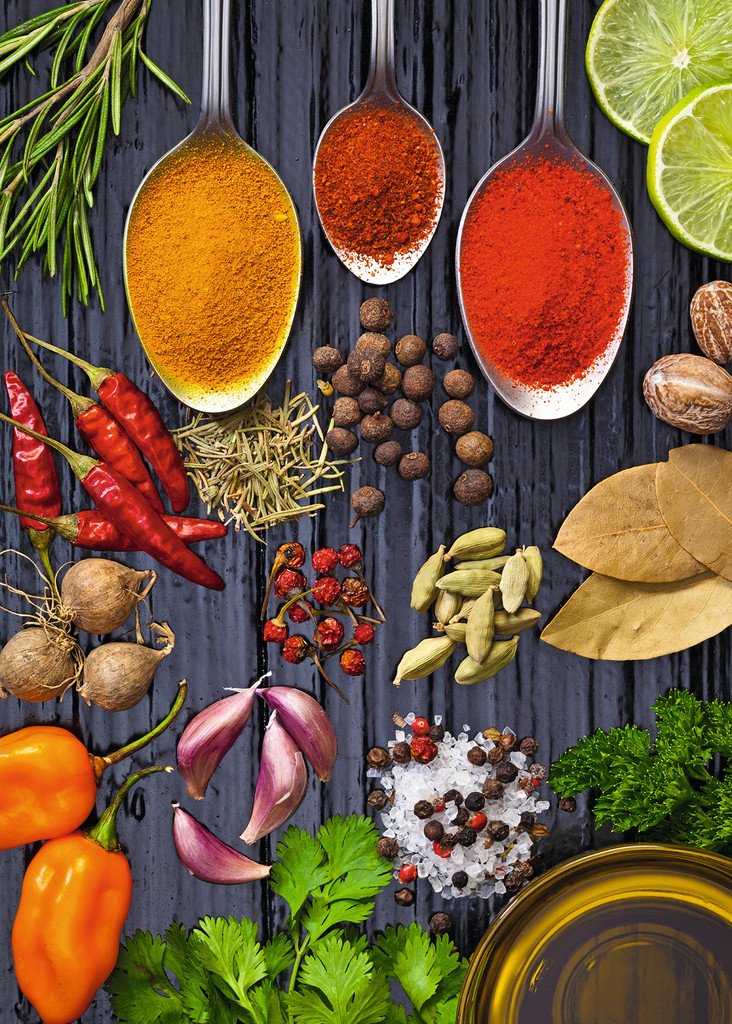 פאזל 1000 חל' - תבלינים ועשבי תיבול