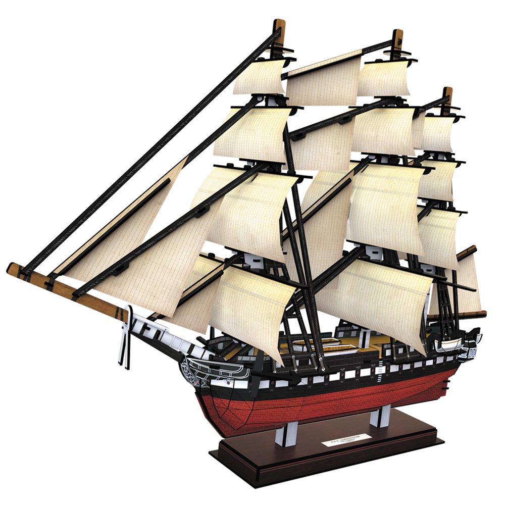 ערכת הרכבה תלת מימד 193 חל׳ - אניית USS CONSTITUTION