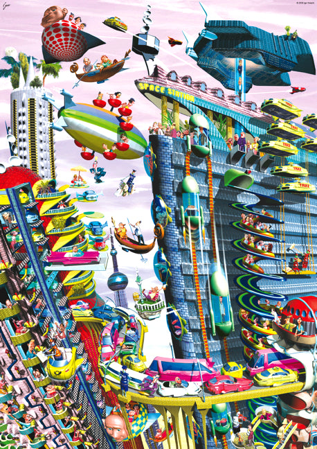 בחלל, פאזל 1000 חלקים