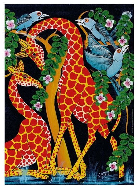 צמד ג׳ירפות, פאזל 1000 חלקים