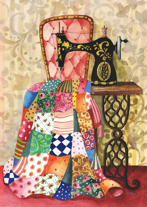 שמיכת טלאים, פאזל 1000 חלקים