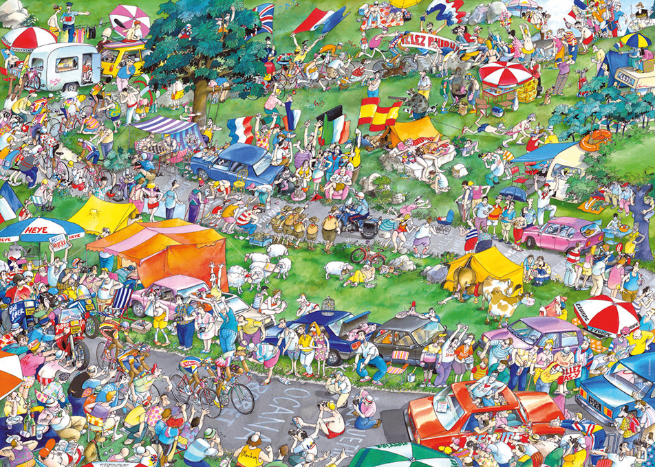 מרוף אופניים, פאזל 1000 חלקים