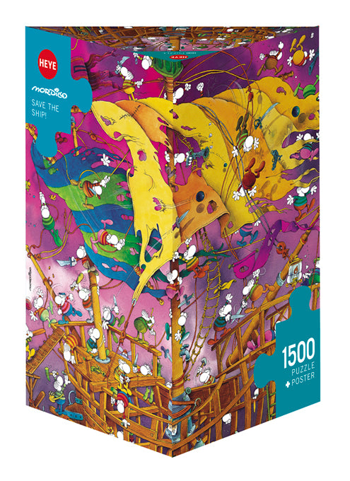 מורדילוֹ: הצילו, הספינה טובעת!, פאזל 1500 חלקים