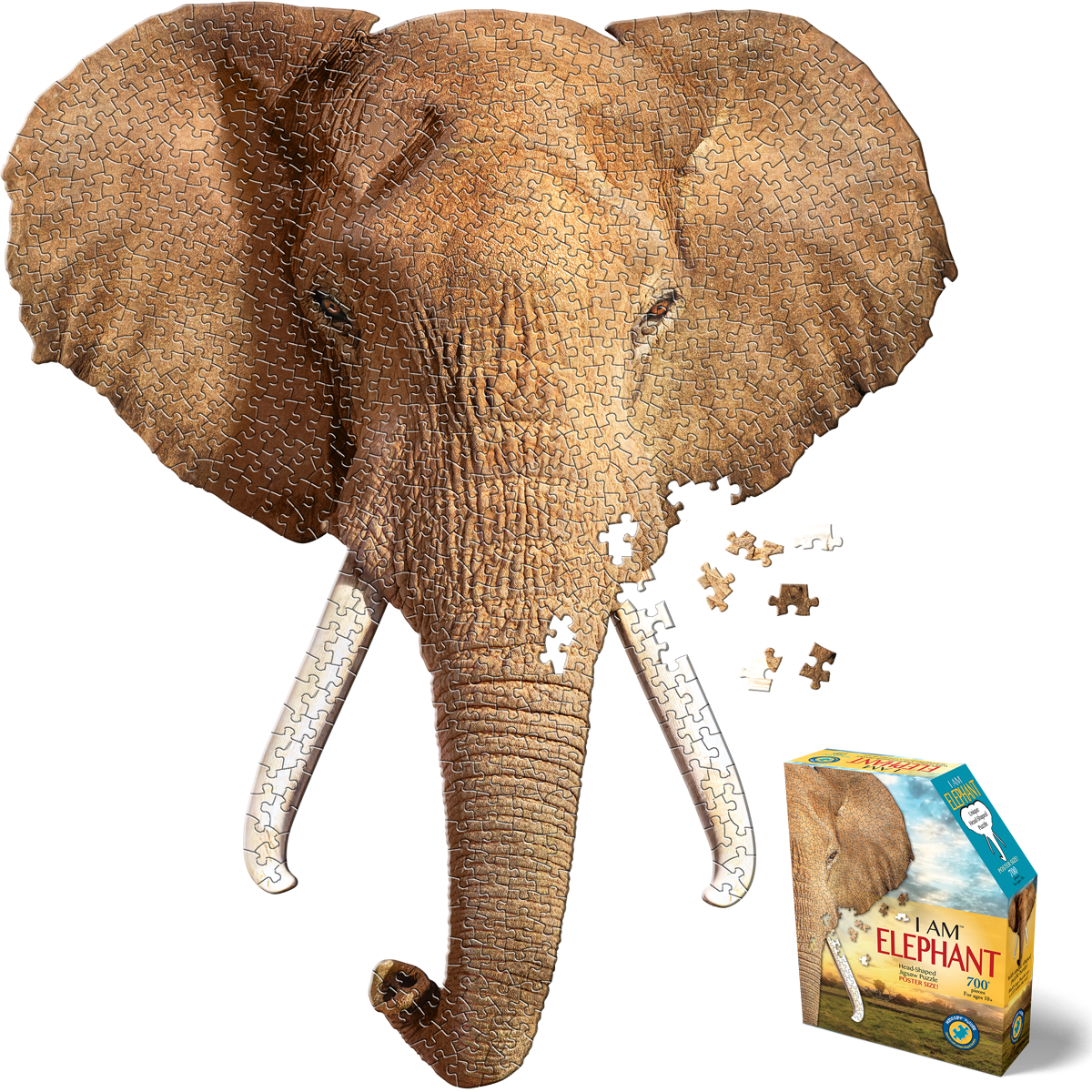 OUTLET - פיל - פאזל צוּרני 640 חלקים