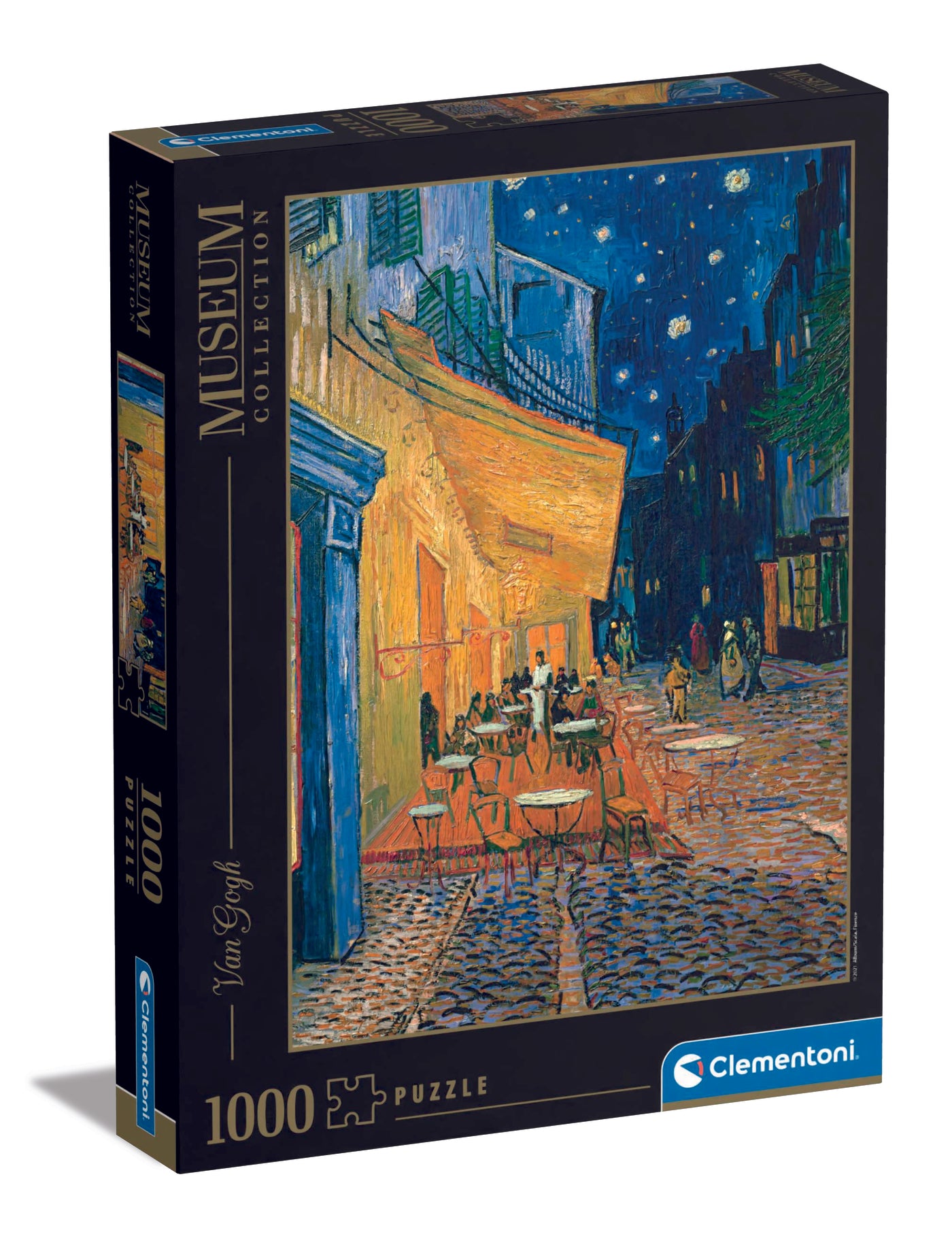 ו. גוך: בית קפה - פאזל 1000 חלקים CLEMENTONI