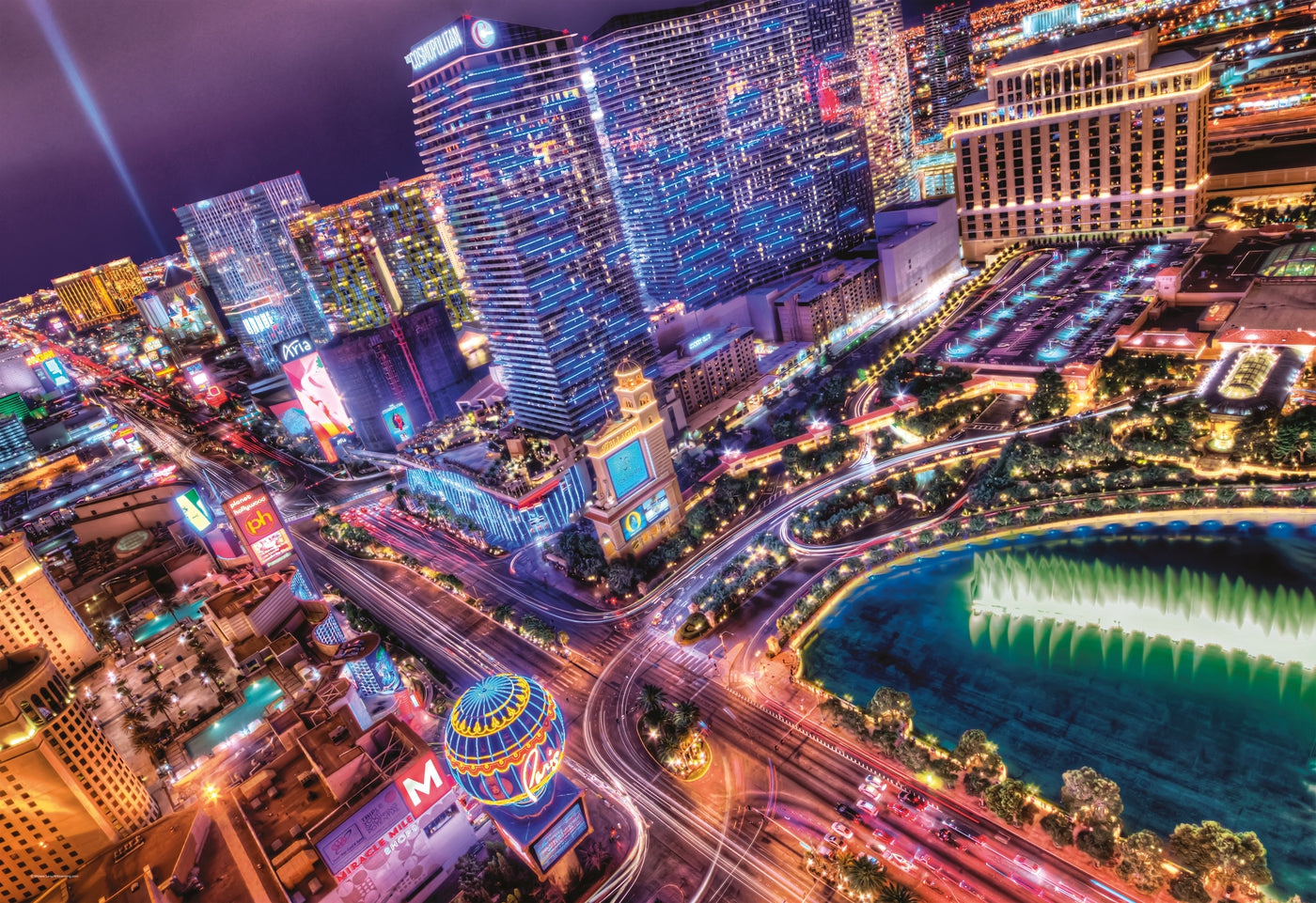 לאס וגאס - פאזל 2000 חלקים CLEMENTONI