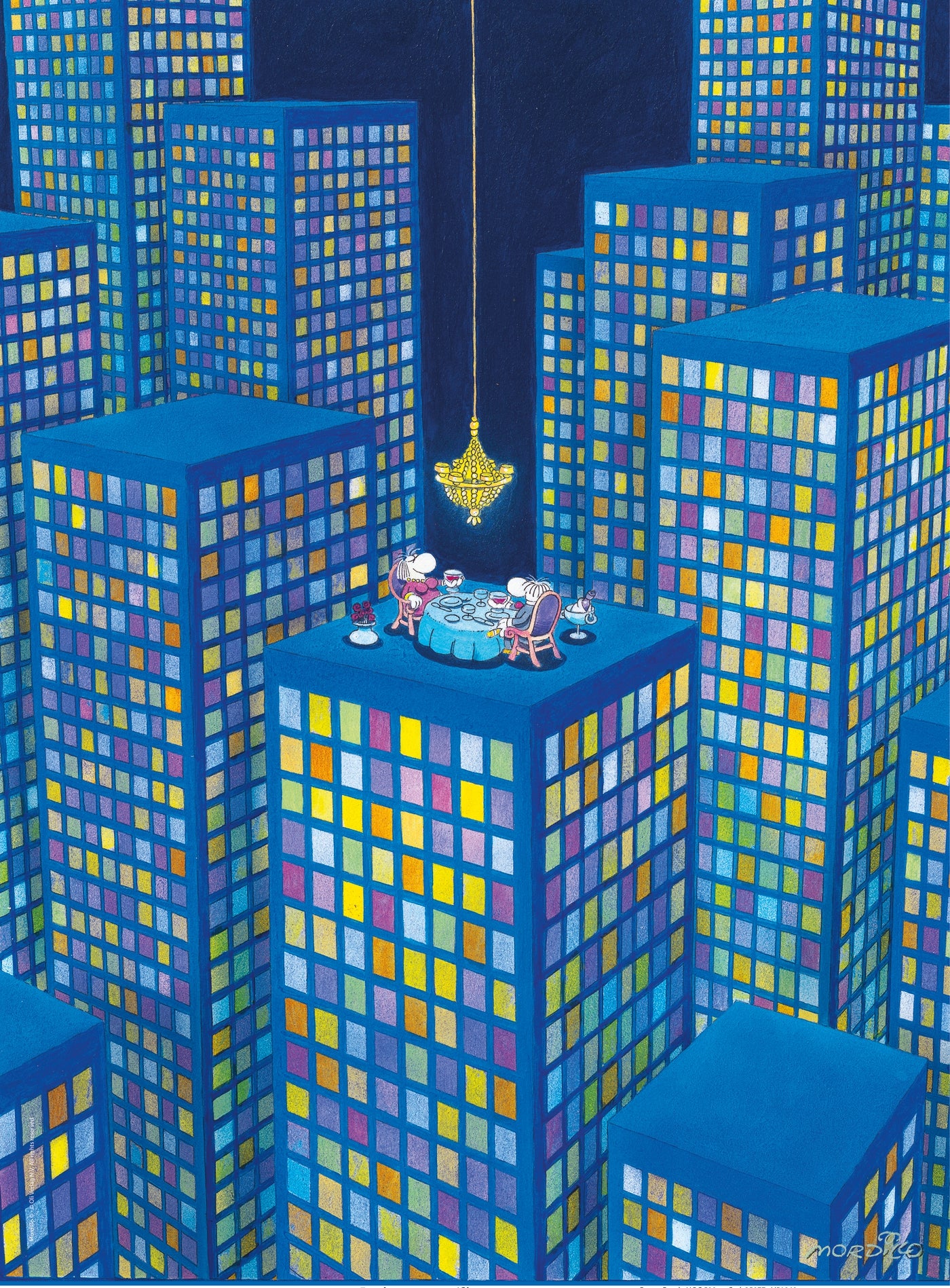 מורדילו: ארוחת הערב - פאזל 500 חלקים CLEMENTONI